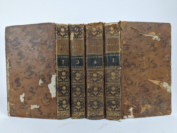 ROUSSEAU (J.-J.): Emile ou de l'éducation....