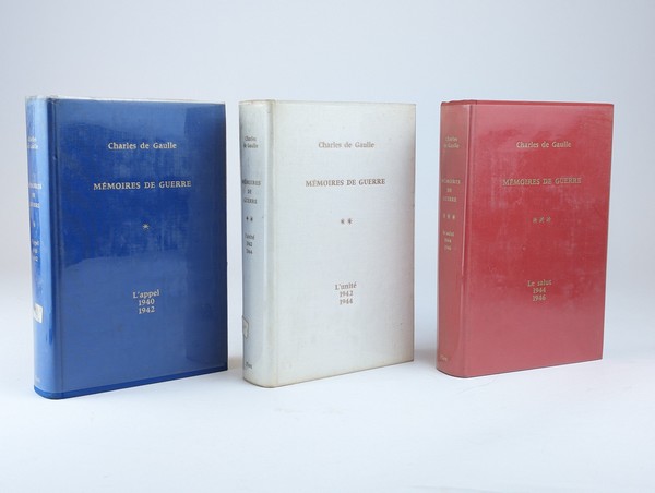Charles DE GAULLE. Mémoires de guerre. Paris,...