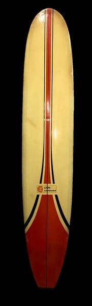 CON Surfboard, années 60, Santa Monica