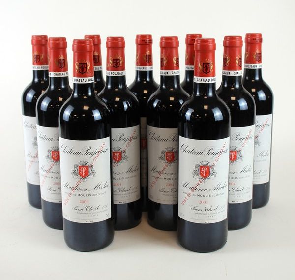 11 Blles CH. POUJEAUX Moulis 2004
