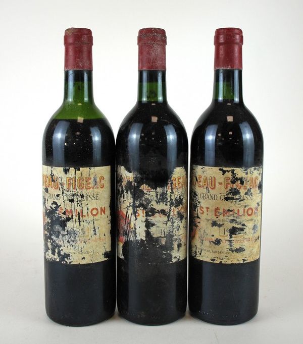 3 Blles CH. FIGEAC Saint-Emilion GCC
