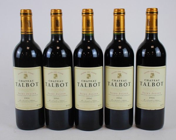 5 Blles CH. TALBOT Saint-Julien GCC 1996