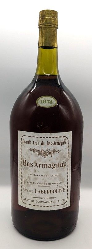 1 Double pot (250 cl) BAS-ARMAGNAC Mise Laberdolive,...