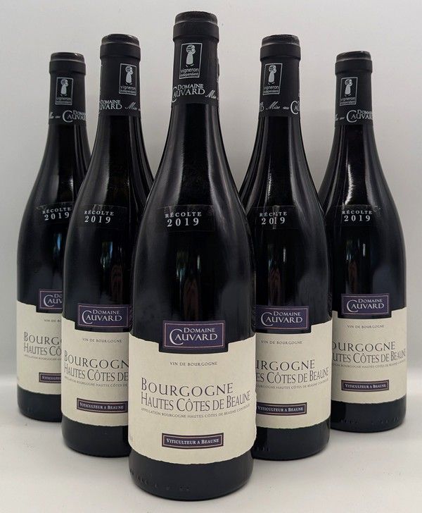 6 Blles HAUTES CÔTES DE BEAUNE Domaine Cauvard...