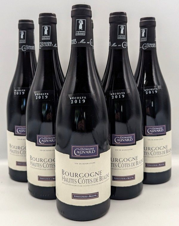 6 Blles HAUTES CÔTES DE BEAUNE Domaine Cauvard...