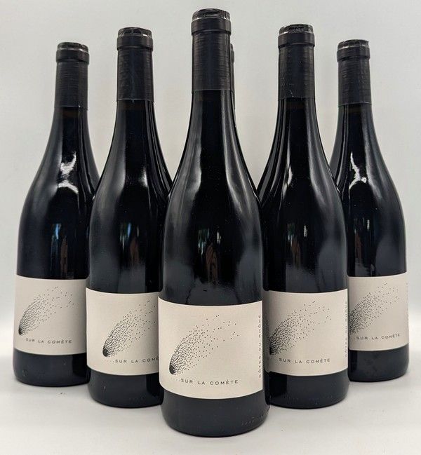 6 Blles CÔTES DU RHÔNE "Sur la Comète" Mise...