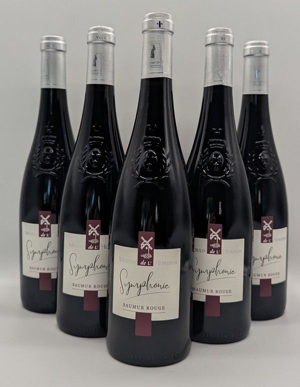 6 Blles SAUMUR rouge "Symphonie" Domaine...