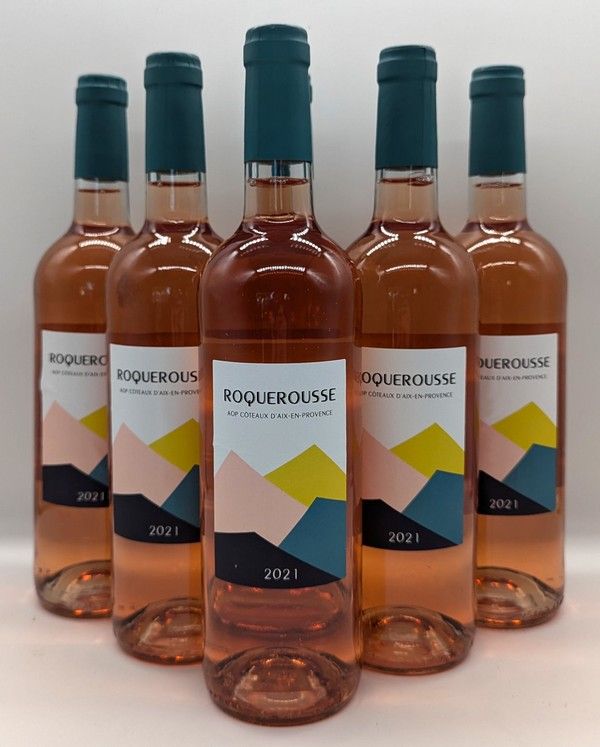 6 Blles CÔTEAUX D'AIX EN PROVENCE rosé bio...