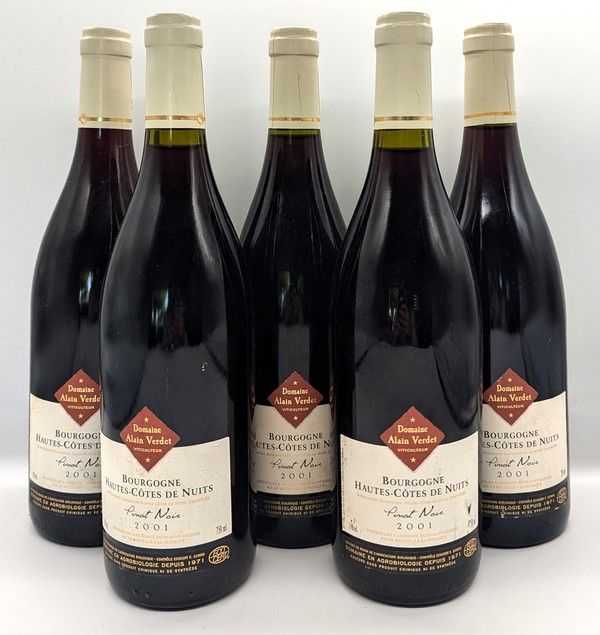 5 Blles HAUTES CÔTES DE NUIT Domaine Alain...