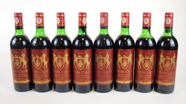 8 Blles CH. CAPDET Saint-Julien 1979.