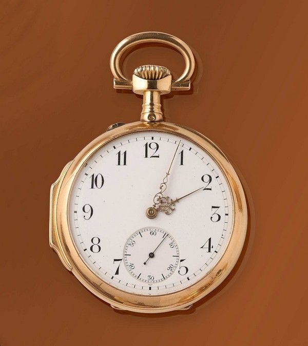 MONTRE DE GOUSSET CHRONOMETRE en or (750),...