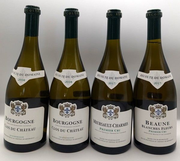 4 Blles CH. de MEURSAULT Mise Dom :