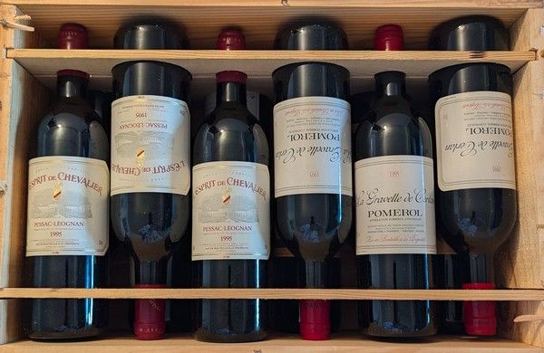 Lot de 12 Blles "Les deuxièmes vins des Grands...