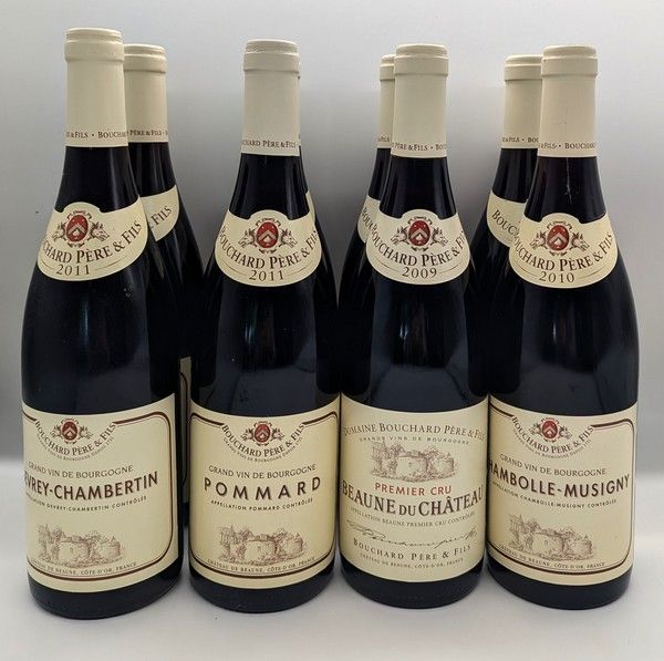 Lot de 12 Blles Mise BOUCHARD :
