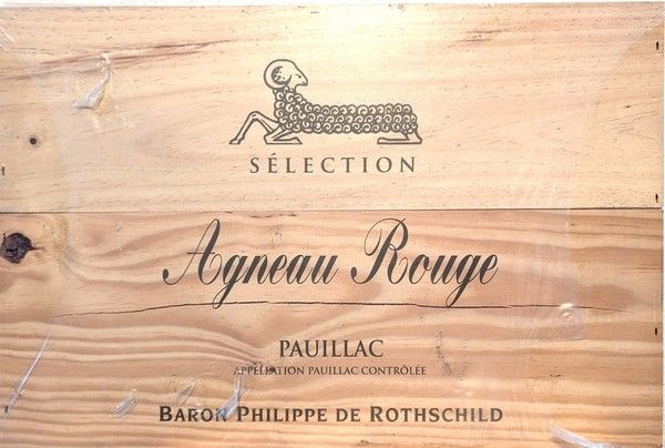 6 Blles SELECTION AGNEAU, Baron P. de ROTHSCHILD,...