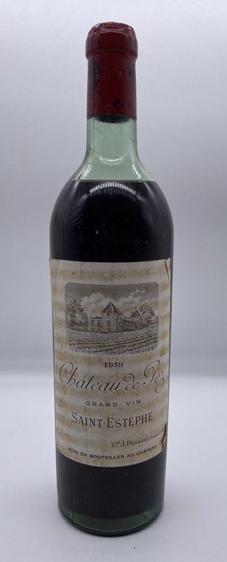 1 Blle CH. DE PEZ Saint-Estèphe 1939.