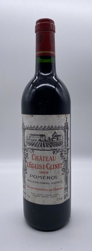 1 Blle CH. L'EGLISE-CLINET Pomerol 1993.