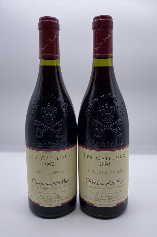2 Blles CHÂTEAUNEUF DU PAPE Les Cailloux...