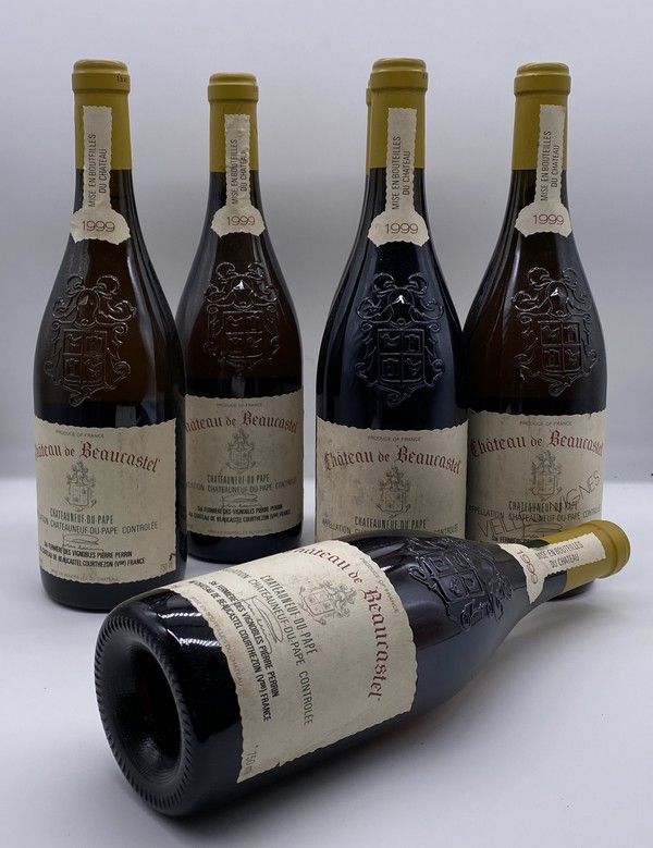 6 Blles CHÂTEAUNEUF DU PAPE Blanc Château...