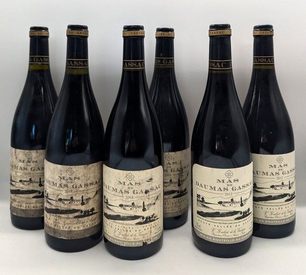 6 Blles MAS DE DAUMAS GASSAC 2x 2012, 2x...