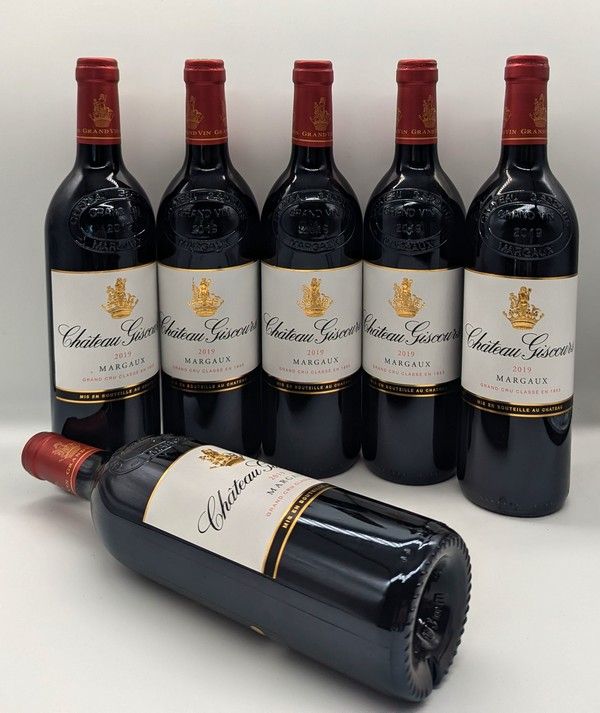 6 Blles CH. GISCOURS Margaux GCC 2019