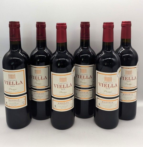 6 Blles CH. VIELLA, Madiran, "Prestige" 3x...