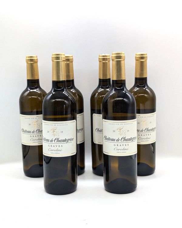 6 Blles CH. CHANTEGRIVE "Cuvée Caroline"...