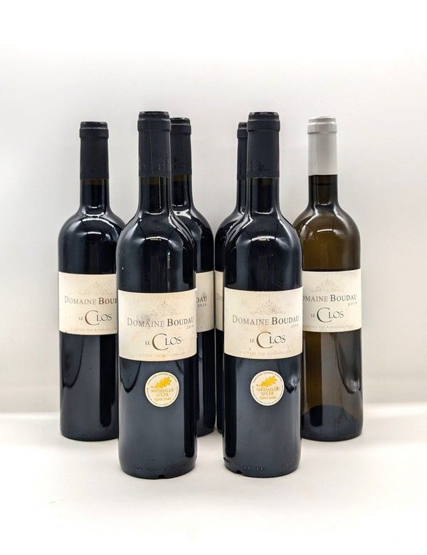 6 Blles CÔTES DU ROUSSILLON "Le Clos" Domaine...