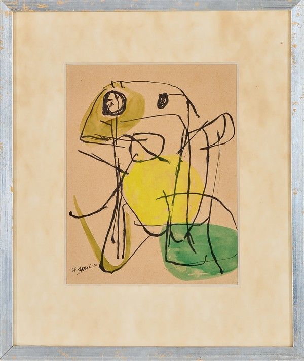Karel APPEL (1921-2006) pour Hugo CLAUS ...