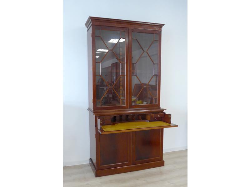 VITRINE-SCRIBAN deux corps rectangulaire...