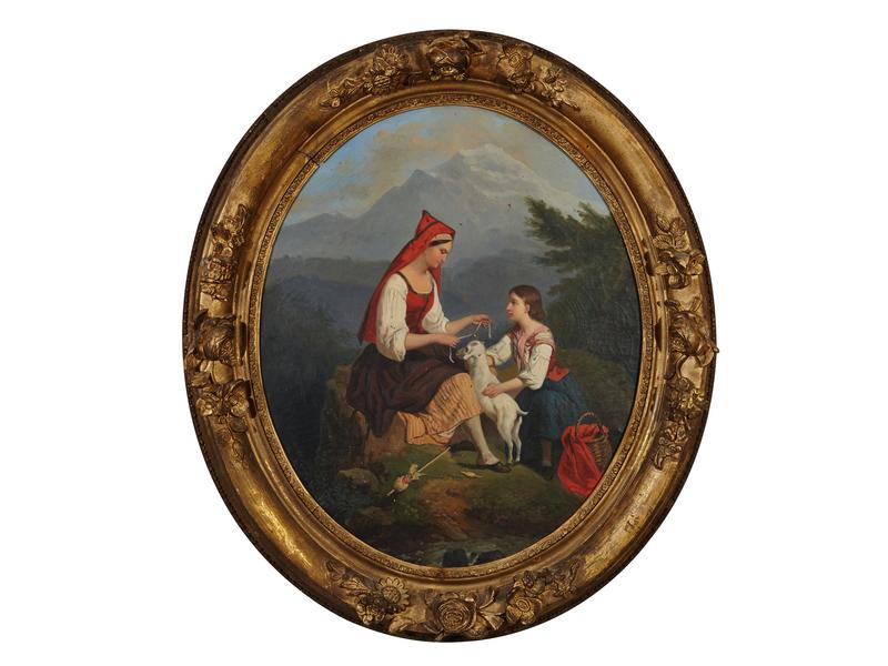 Ecole Pyrénéiste du milieu du XIXe siècl...