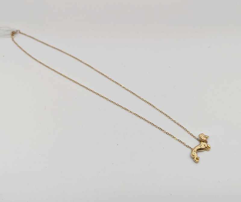 COLLIER en or (750) avec chaîne et PENDENTIF...