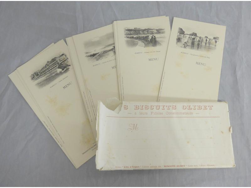 MENUS "CÔTE D'ARGENT" EDITION SPECIALE "DES...
