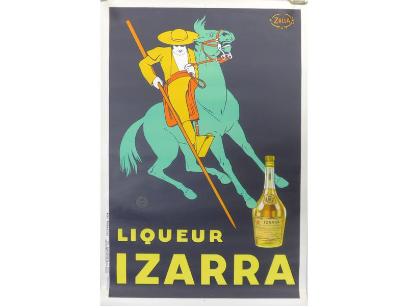 IZARRA, Le Piquador sur fond noir, 1934