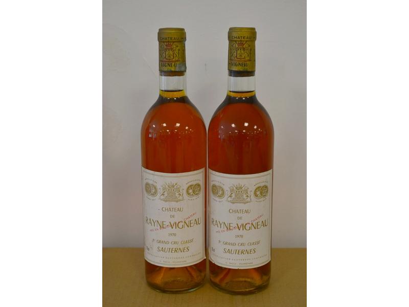 1 Blle CH. DE RAYNE VIGNEAUX Sauterne 1 GCC...
