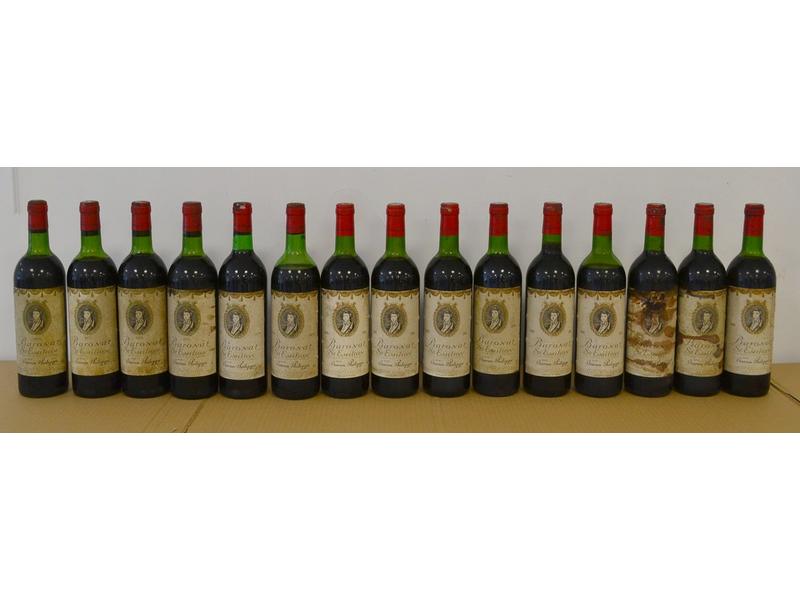 18 Blles BARONAT Saint Emilion mise neg.