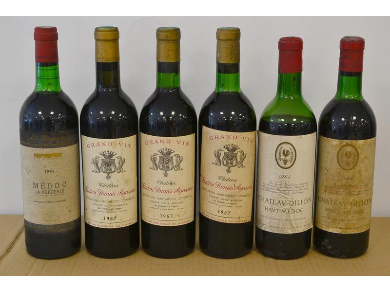 LOT de 6 Blles comprenant :