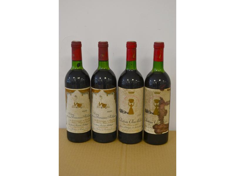LOT de 4 Blles comprenant: