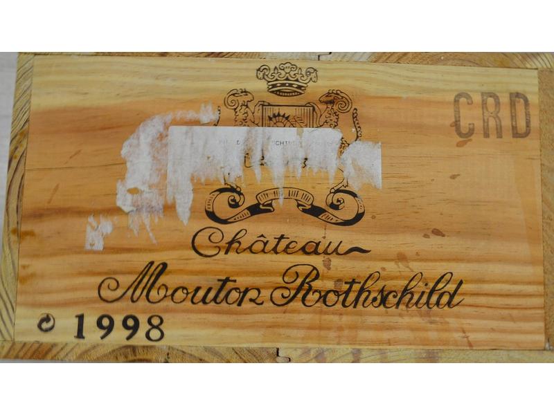 12 Blles CH. MOUTON ROTHSCHILD Pauillac 1er...