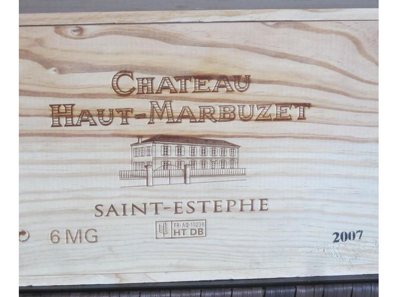 6 Mags CH. HAUT-MARBUZET Saint Estèphe 2...