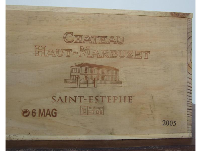 6 Mags CH. HAUT-MARBUZET Saint Estèphe 2...
