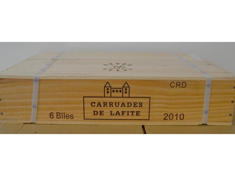 6 Blles CARRUADES DE LAFITE Pauillac 201...