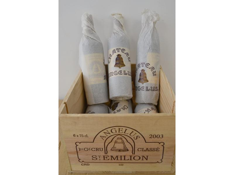 6 Blles CH. ANGELUS Saint Emilion 1er GCC...