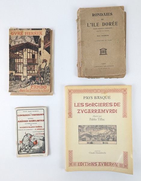 [PABLO TILLAC] ENSEMBLE DE QUATRE OUVRAGES...