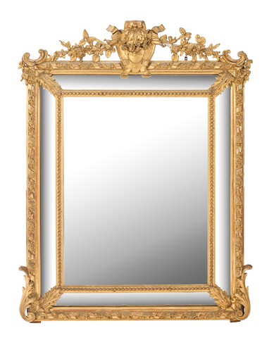 MIROIR rectangulaire à parecloses dans un...