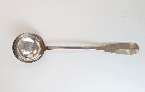 LOUCHE en argent (950), modèle uniplat, la...
