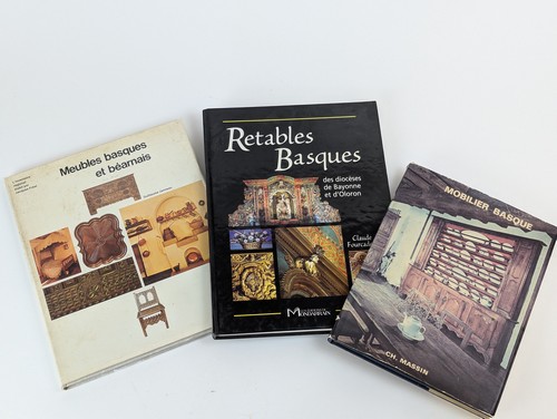 [PATRIMOINE BASQUE] ENSEMBLE DE TROIS OUVRAGES...