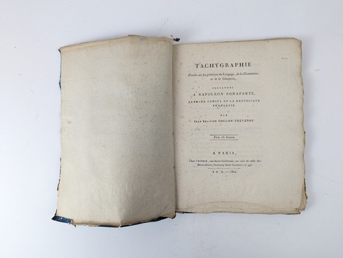 COULON-THÉVENOT (Jean Félicité). Tachygraphie....