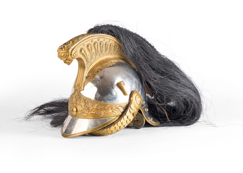 Casque d’officier de Dragon, modèle 1872...