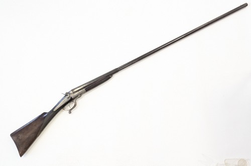 Fusil de chasse canardière à percussion centrale,...